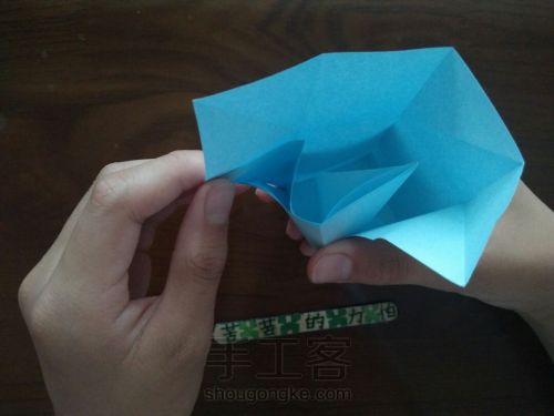 一张纸折小方块[无痕版][原创] 第13步