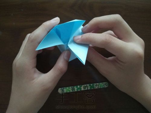 一张纸折小方块[无痕版][原创] 第20步