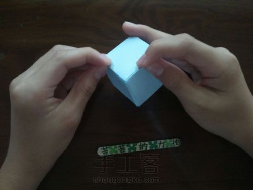 一张纸折小方块[无痕版][原创] 第27步