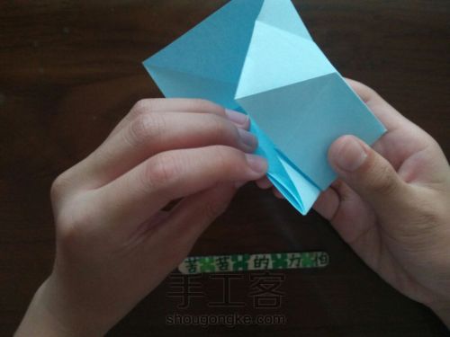 一张纸折小方块[无痕版][原创] 第8步