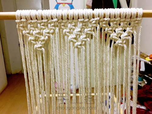 手工编织挂毯——初遇 第4步