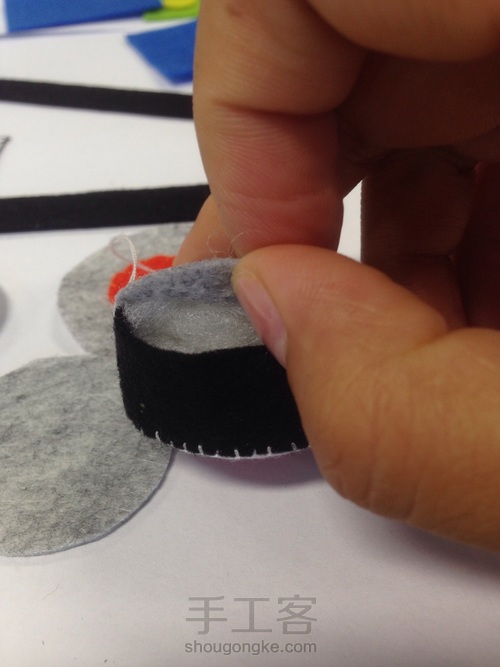 不织布翻斗小卡车 第11步