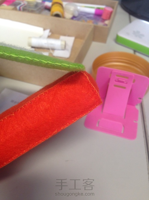 不织布翻斗小卡车 第22步