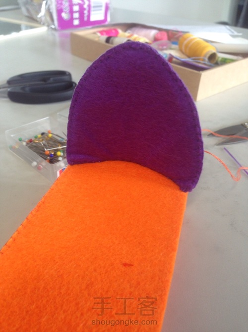 不织布——小小搅拌机 第8步