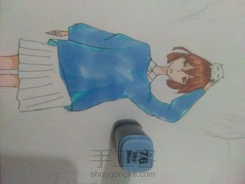 马克笔绘画 第11步