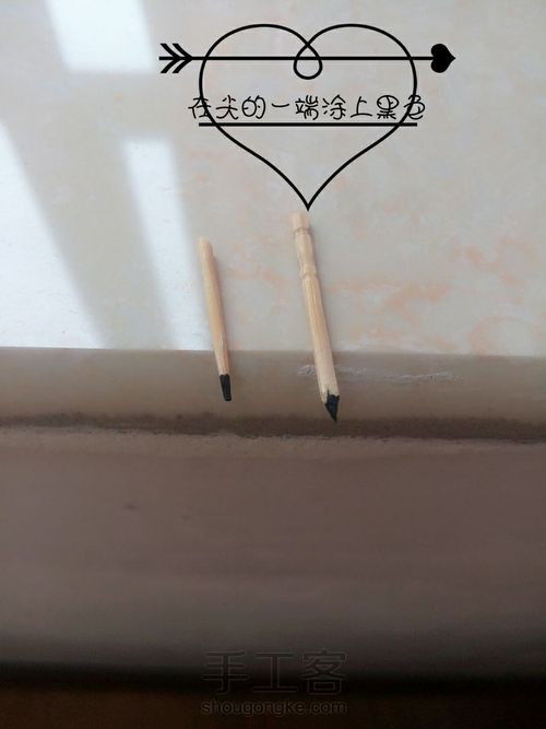 许许多多的迷你笔。。。。 第4步