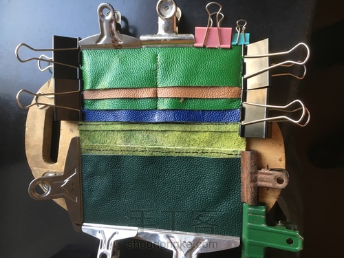 拼接简易长夹 第2步