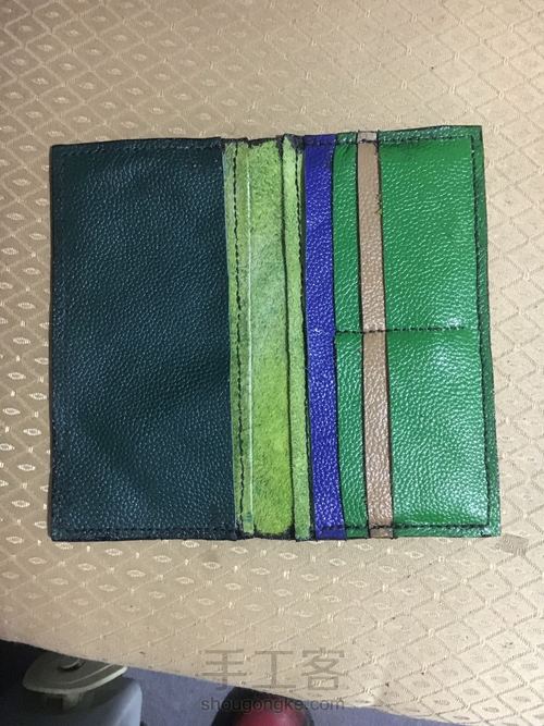 拼接简易长夹 第4步