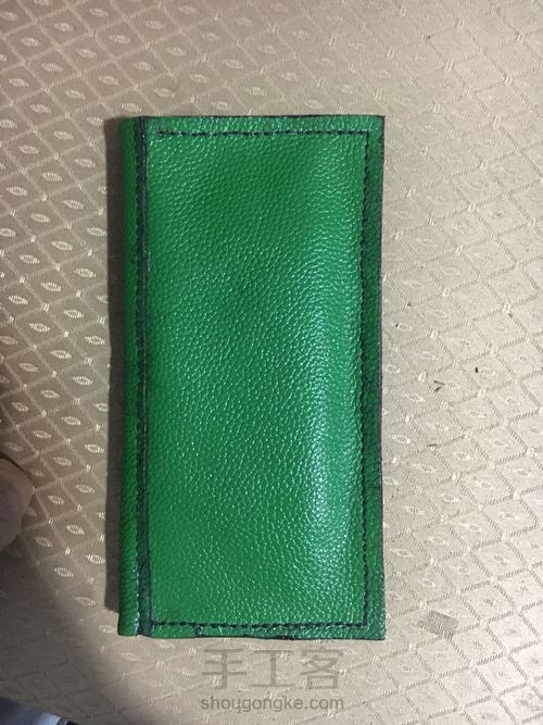 拼接简易长夹 第9步