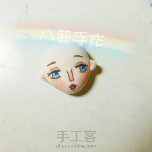 森系和海洋风胸章 第1步