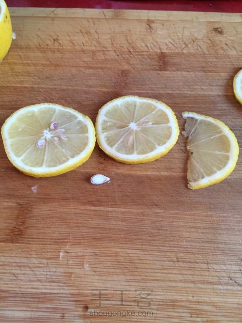 清凉柠檬水 第3步