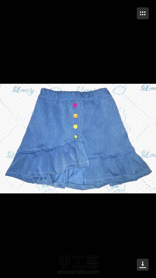 不规则鱼尾裙 第20步