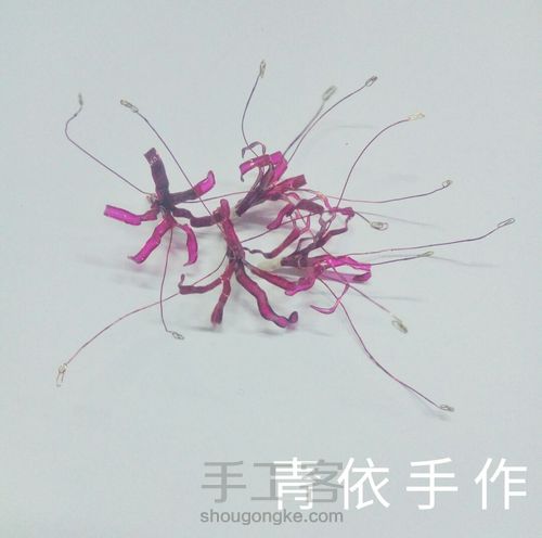 清明｜彼岸花，开一千年，落一千年，花叶永不相见(指甲油妙用) 第15步