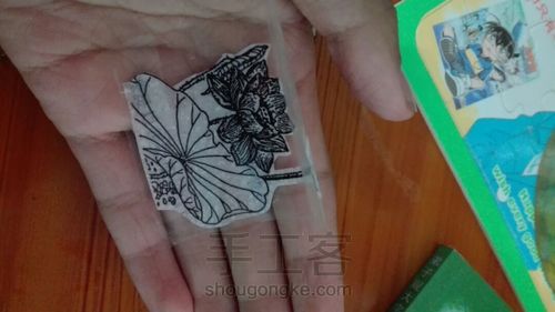 将打印的图片印在胶带上 第4步