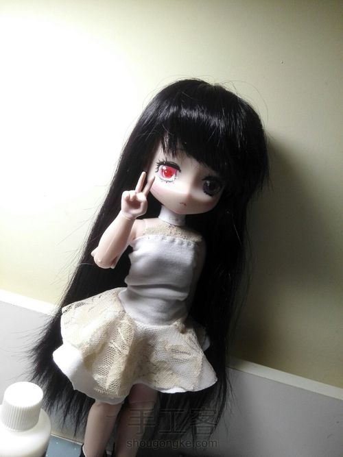 【夏熙手制】bjd1/6六分日常小礼服 第9步