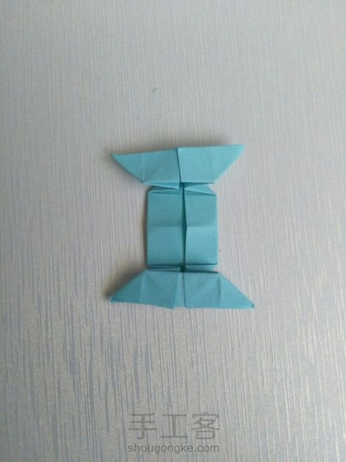 【糖果纸盒】－折纸教程（一） 第12步