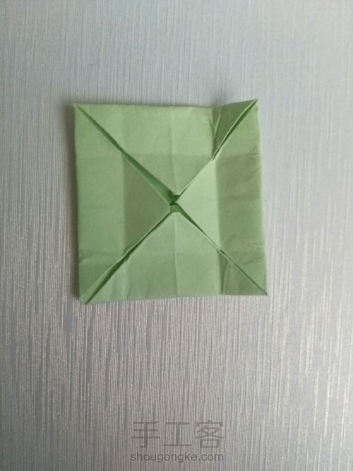 【糖果纸盒】－折纸教程（一） 第25步