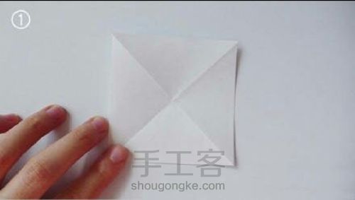（转）【雪花】－剪纸教程 第1步
