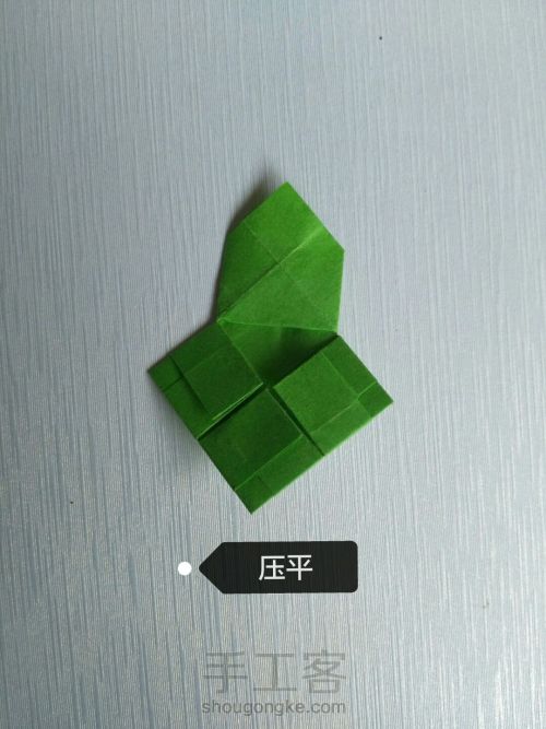 【四叶草】－折纸教程（二） 第9步