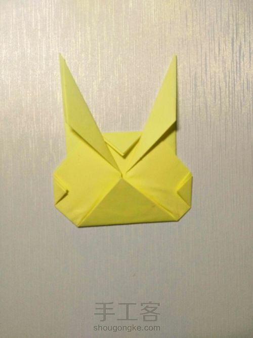 【皮卡丘】－折纸教程 第9步