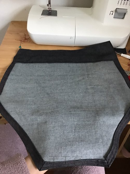 狗狗的坎肩 第3步