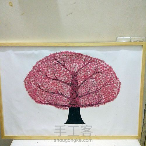 干花 花画 第8步