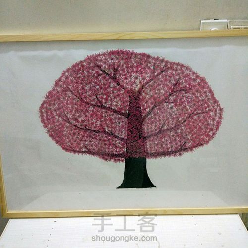 干花 花画 第9步