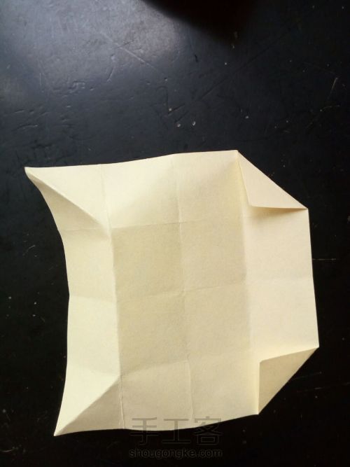 长方形小盒折法 第3步