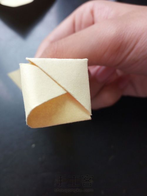 长方形小盒折法 第6步