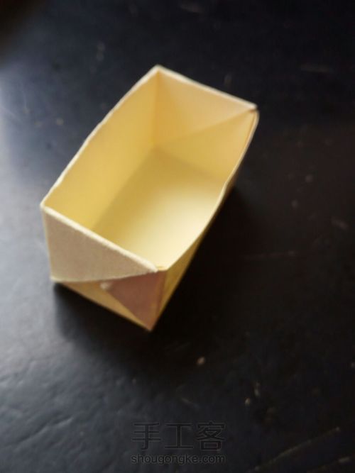 长方形小盒折法 第7步
