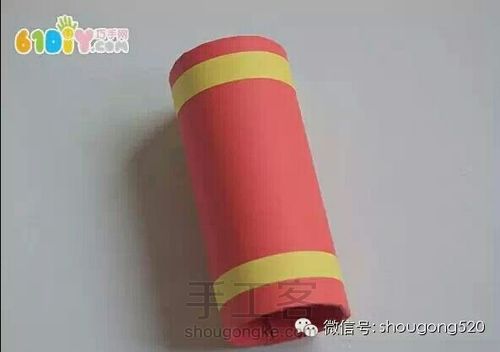 儿童手工之新年鞭炮挂饰（转） 第3步