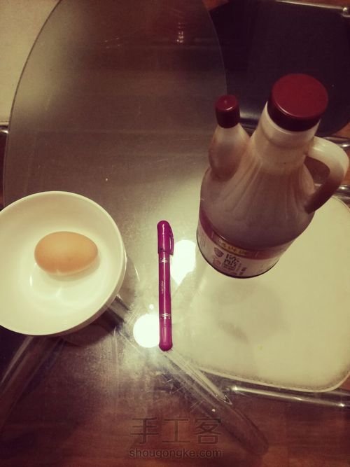 蛋壳上的浮雕画 第1步