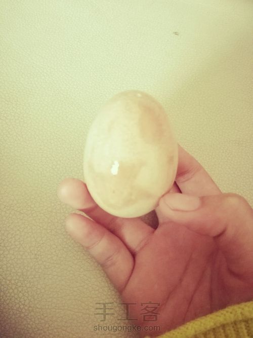 蛋壳上的浮雕画 第4步