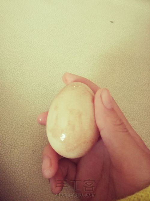 蛋壳上的浮雕画 第5步