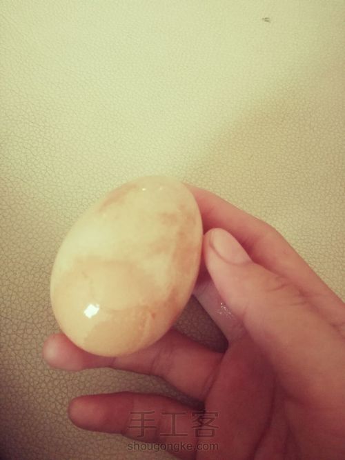 蛋壳上的浮雕画 第6步