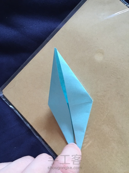 折纸鱼  第7步