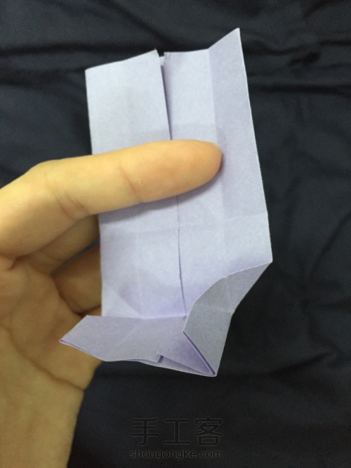 折纸床  第9步