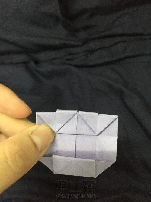 折纸床  第17步