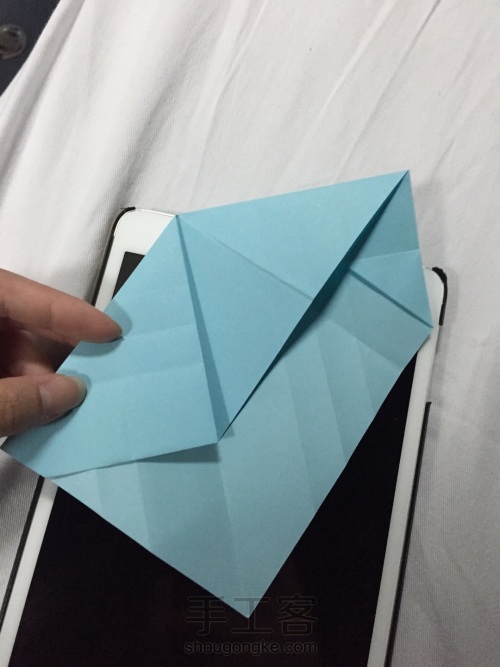 折纸海豚 第9步