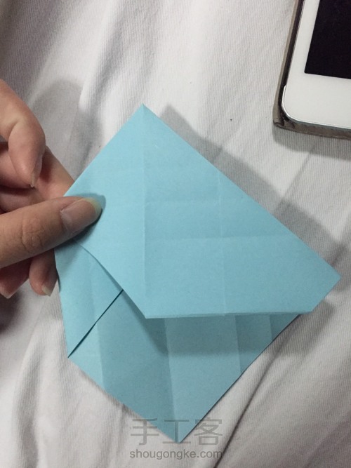 折纸海豚 第17步
