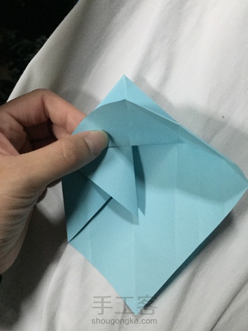 折纸海豚 第18步