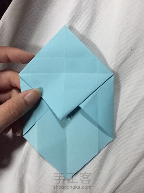 折纸海豚 第20步