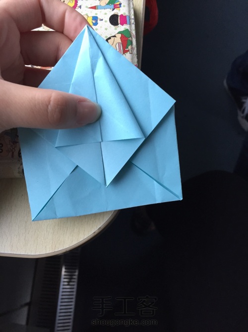 折纸海豚 第24步