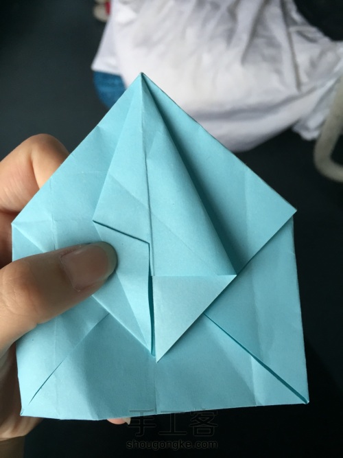 折纸海豚 第25步