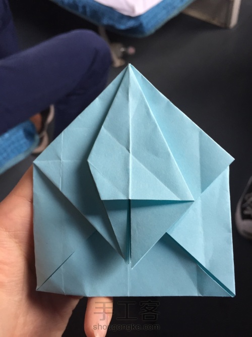 折纸海豚 第27步