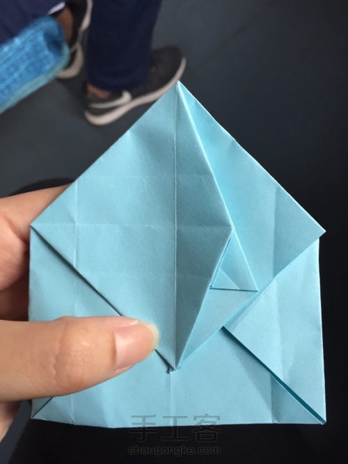 折纸海豚 第29步