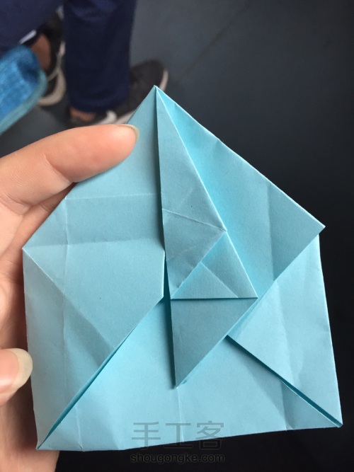 折纸海豚 第31步