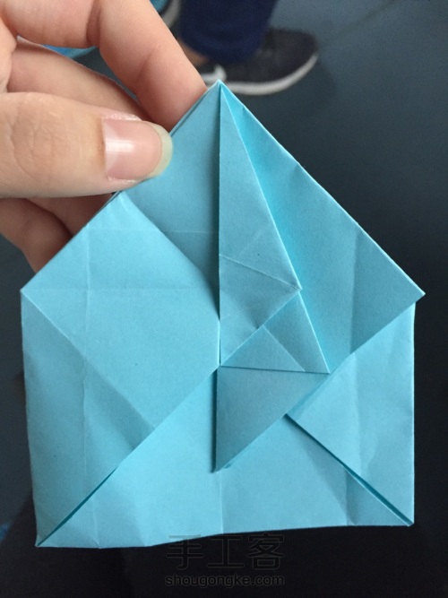 折纸海豚 第32步