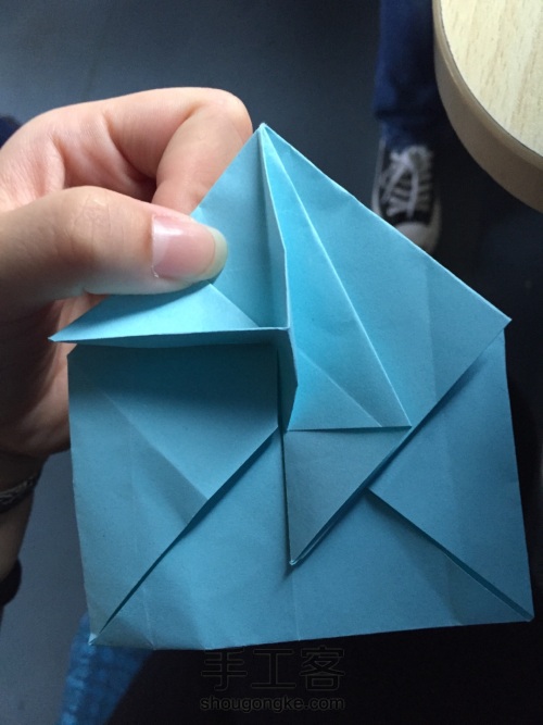折纸海豚 第33步