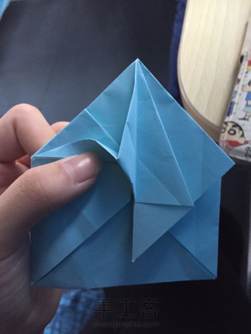 折纸海豚 第34步